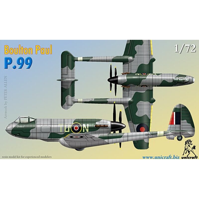 Boulton Paul BP.99 Model kit