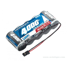 FLAT PACK NIMH 7.2V RX 4000 JR TAMIYA 