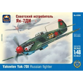 Yakovlev Yak-7DI Russian Fighter Model kit