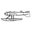 1/350 MB411 French Observation Seaplane Set for Warships (12/Bx) (New Tool) (FEB)