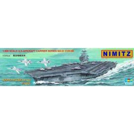 1/500 USS Nimitz CVN68 Aircraft Carrier (5 in 1)