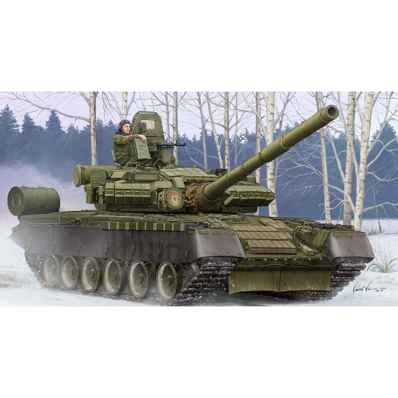 T-80BV Russian MBT Military model kit