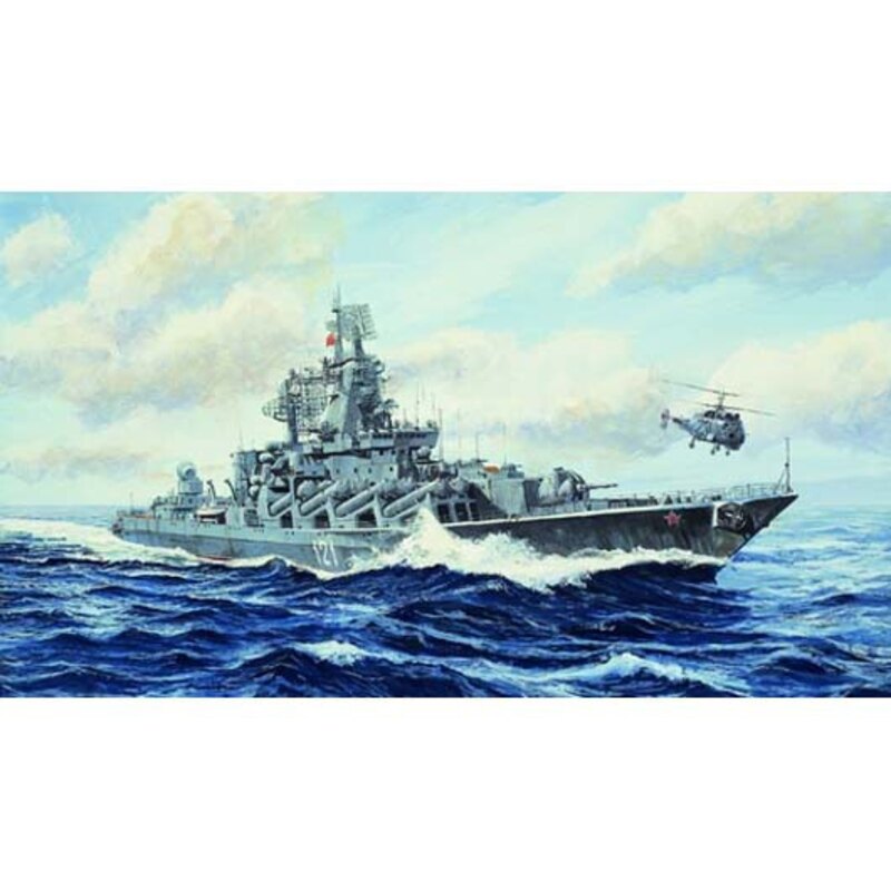 1/700 Moskva Russian Navy Slava Class Cruiser