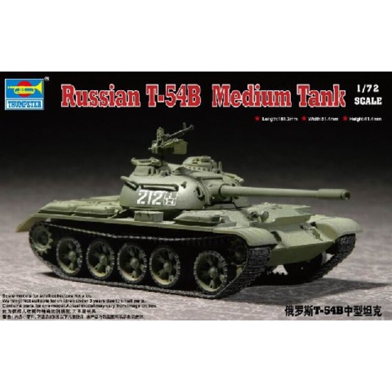 1/72 Russian T54B Medium Tank