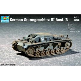1/72 German Sturmgeschutz III Ausf B Tank Model kit