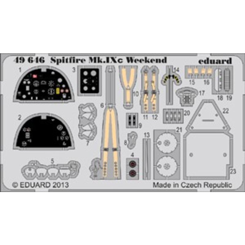 Supermarine Spitfire Mk.IXc Weekend (designed to be used with Eduard kits)