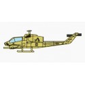 1/350 AH1W Super Cobra Helicopter Set (12/Bx)