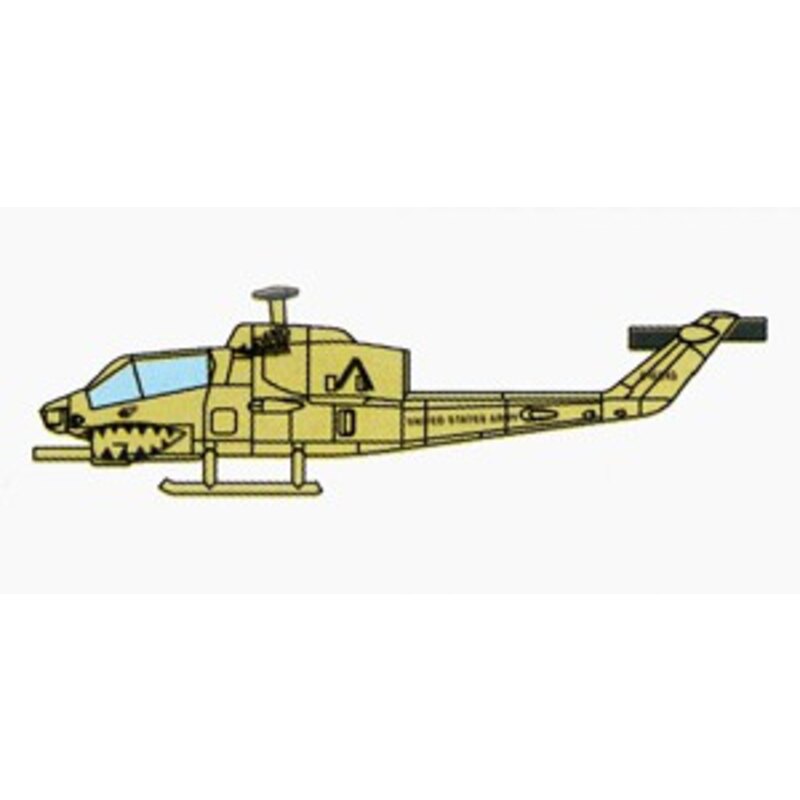 1/350 AH1W Super Cobra Helicopter Set (12/Bx)