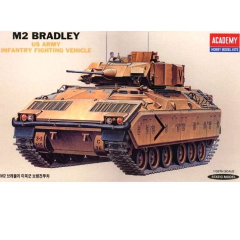 M2 Bradley Military model kit