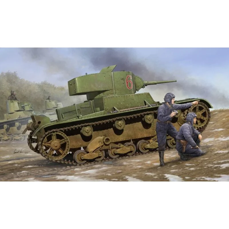 Russian T-26 Light Infantry Tank Mod 1933