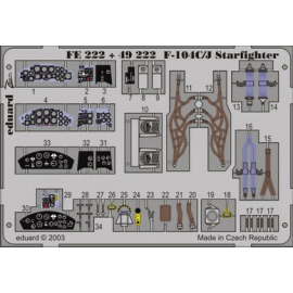 Lockheed F-104C Starfighter PRE-PAINTED IN COLOUR! (designed to be assembled with model kits from Hasegawa)