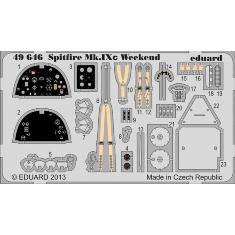 Supermarine Spitfire Mk.IXc Weekend (designed to be used with Eduard kits)