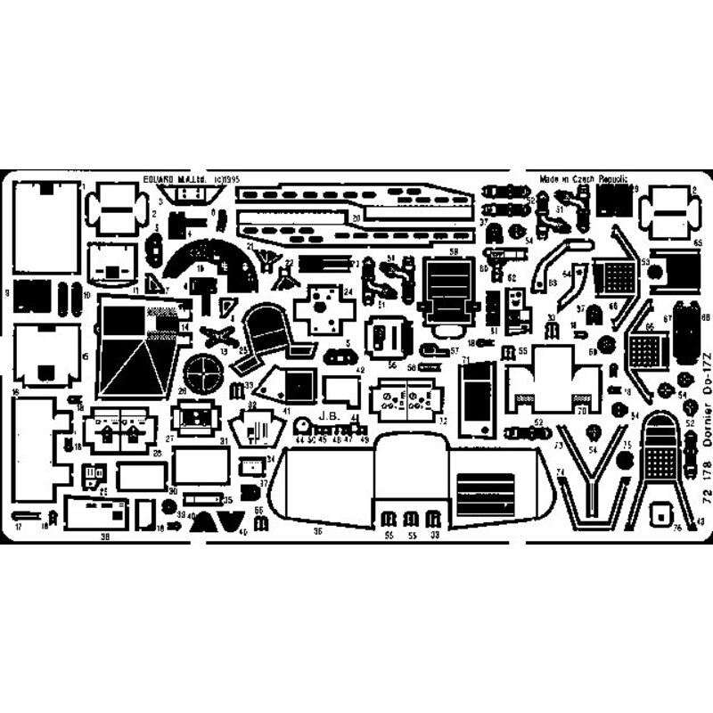 Dornier Do 17Z Int (designed to be assembled with model kits from Monogram and Revell)