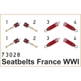 seatbelt France ww1 Model kit