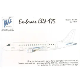 Embraer ERJ-175 Conversion For Hasegawa Kit No Decals