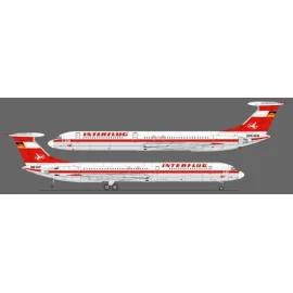 Re-printed! LU/AGI IL-62 classic Interflug colours printed by Cartograf for Zvezda kit