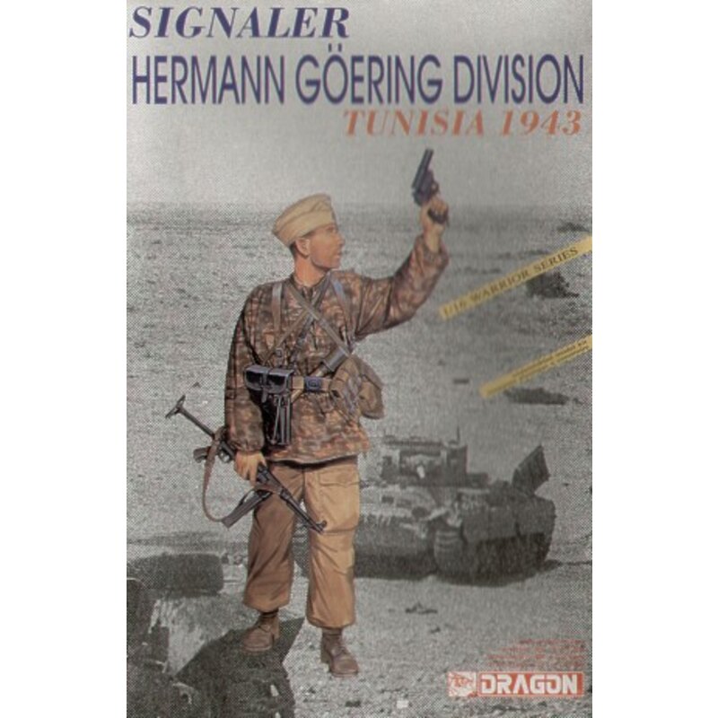 Signaller Hermann Goering Division Tunisia 1942 Figures