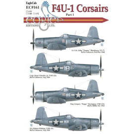 Vought F4U-1 Corsairs Part 1 Big Hog BuNo Unknown VF-17 Feb/Mar 1944Brat III BuNo Unknown VMF-225 Aug 1944Lucybelle BuNo 18086 V