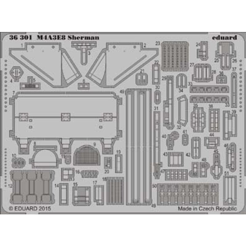 M4A3E8 Sherman Easy Eight (designed to be used with Tamiya kits)