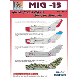 Mikoyan MiG-15 Sov. Aces in Korea, Pt.3