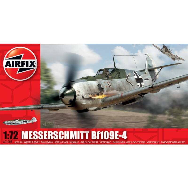 Messerschmitt Bf 109E-4 THIS IS A NEW MOULD!!! Airplane model kit