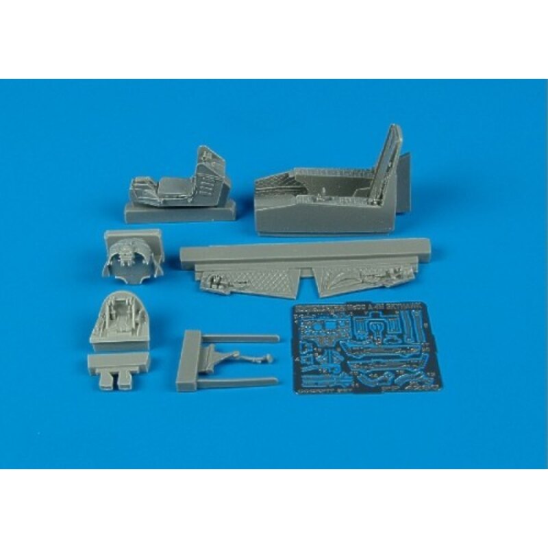 Douglas A-4M Skyhawk cockpit (designed to be assembled with model kits from Hasegawa)