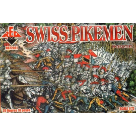 Swiss Pikemen 16th century Figures