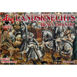 Landsknechts (Heavy Infantry) 16 c. Figures