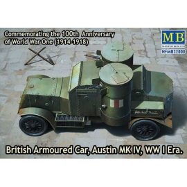 British Armoured Car, Austin, MK III, WW I Era Model kit