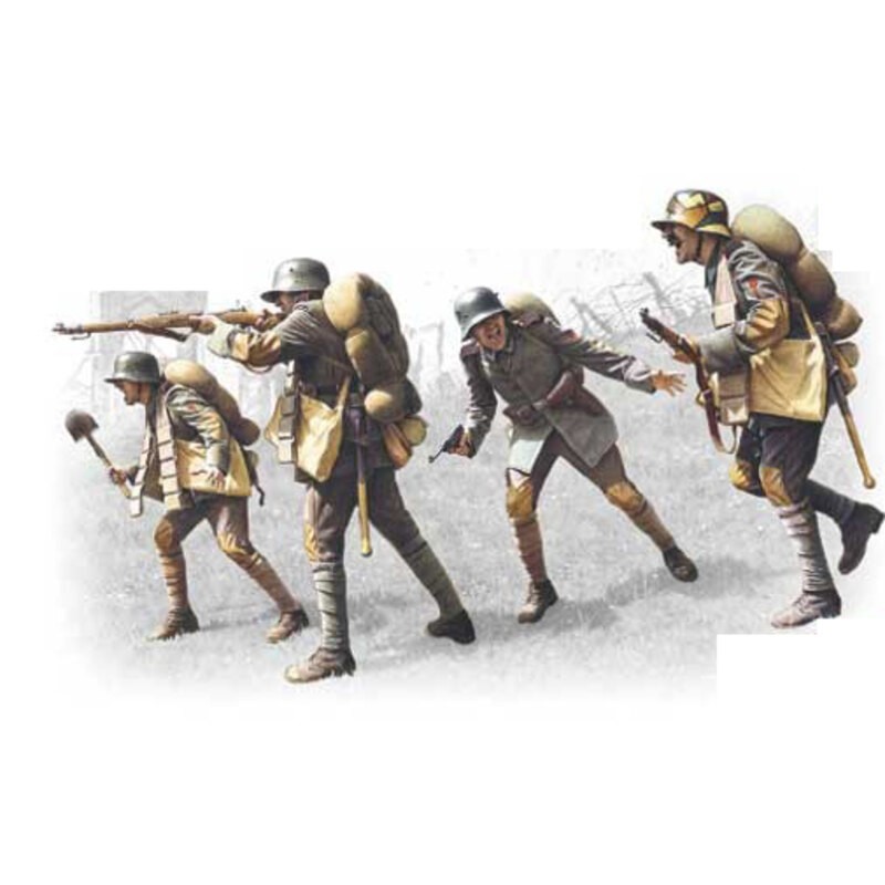 WWI German Assault Infantry 1917-1918 ICM