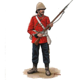 Zulu War British Infantry Historical figures