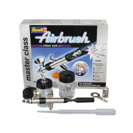 Airbrush Master Class 360 Bottle/Gravity Feed Double Action Fine Head Airbrush