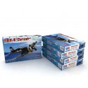 Vought F4U-4 Corsair Easy Build with 1 piece wings and lower fuselage 1 piece fuselage. Other parts as normal. Optional open/clo