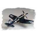 Vought F4U-4 Corsair Easy Build with 1 piece wings and lower fuselage 1 piece fuselage. Other parts as normal. Optional open/clo