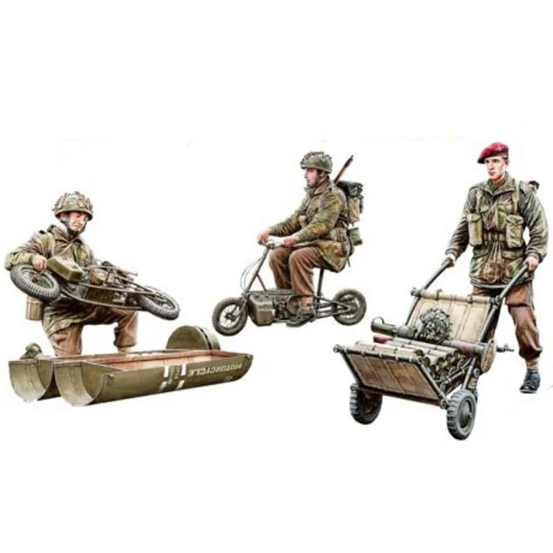 WWII British Paratroops in Action Set B