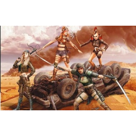 Skull Clan - Death Angels, Desert Battle Series Figures