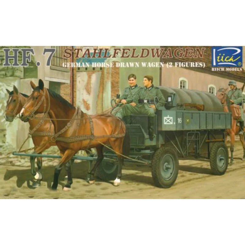 HF.7 StahlFeldWagen German Horse Drawn Wagon (2 Figures)