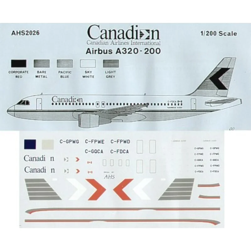 Airbus A320-200 Boeing 737-200 Canadian/Canadian Airlines International