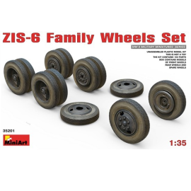 ZIS-6 WHEELS Model kit