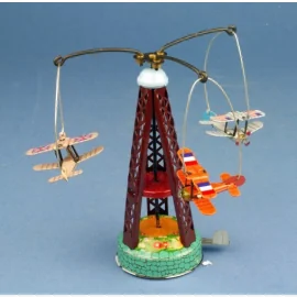 Carousel biplane toy train / Carousel biplane