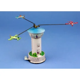 Carousel control tower toy train / Control Tower