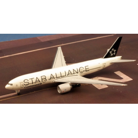 Continental Star Alliance Boeing 777-200 N78021 Die cast