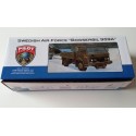 Volvo 959A. Sw Air Force tow truck for Viggen Draken etc. High tech resin kit incl PE parts & Cartograf decal Model kit