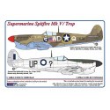 Supermarine Spitfire Mk.V / Trop - 2 decal version: Spitfire MkVb trop, Robert Levine, 4th F.S., 52nd F.G., La Sebala, Tunisia, 