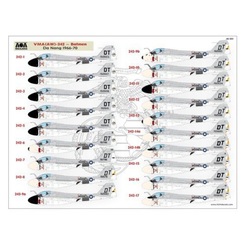 GRUMMAN INTRUDERS FROM THE BEACHUSMC A-6A Intruders in the Vietnam War