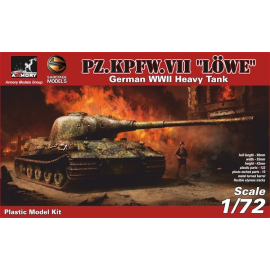 Pz.VII Löwe - German WWII heavy prototype tank Model kit