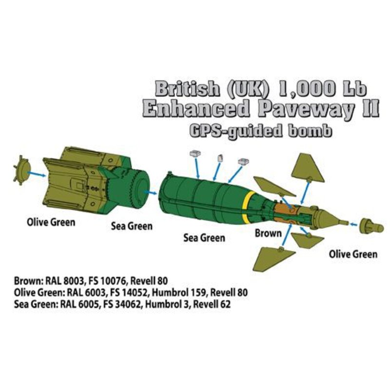 UK 1000Lb Enhanced Paveway II (1x)