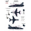 Test & Development BAe Hawks x 9Mk.200 RDA Dunsfold 1993Mk.200 RDA Warton 1999Mk.200 RDA Warton/Farnborough Air Show 1992Mk.100 