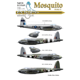 Decals de Havilland Mosquito FB Mk.VI 