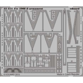 Focke-Wulf Fw 190F-8 armament (designed to be used with Revell kits) 